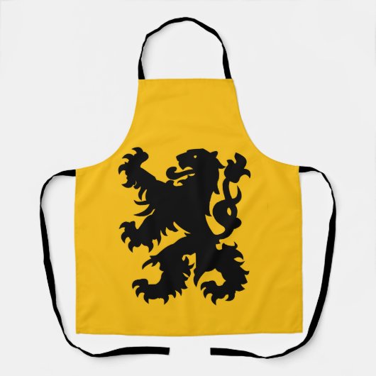 Wappen des flämischen Löwen Schürze (Vorderseite)