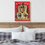 Wappen des französischen Reiches Leinwanddruck (Insitu (Schlafzimmer))