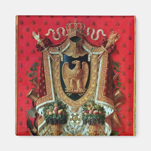 Wappen des französischen Reiches Magnet (Vorne)