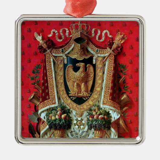 Wappen des französischen Reiches Ornament Aus Metall (Vorne)