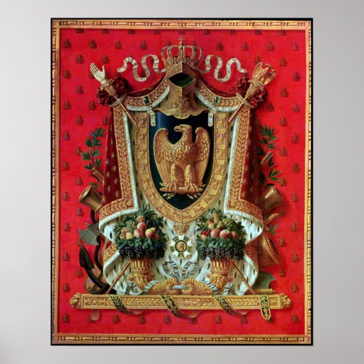 Wappen des französischen Reiches Poster (Vorne)