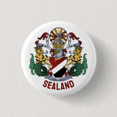 Wappen des Fürstentums Seeland Button (Vorderseite)