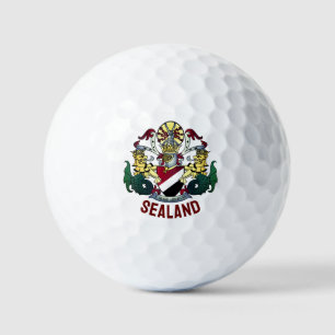 Wappen des Fürstentums Seeland Golfball