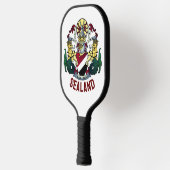 Wappen des Fürstentums Seeland Pickleball Schläger (Links)