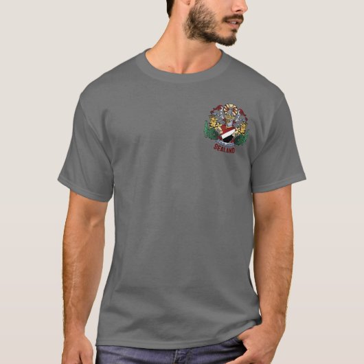 Wappen des Fürstentums Seeland T-Shirt (Vorderseite)