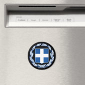Wappen des griechischen Magnet (In Situ (Geschirrspüler))