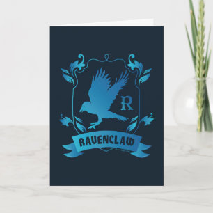 Wappen des Hauses RAVENCLAW™ mit Ornamenten Karte