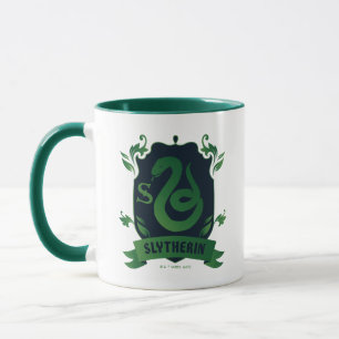Wappen des Hauses SLYTHERIN™ mit Ornamenten Tasse