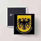 Wappen des Heiligen Römischen Reiches Button (Vorne & Hinten)