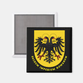 Wappen des Heiligen Römischen Reiches Magnet (Vorderseite/Rückseite)