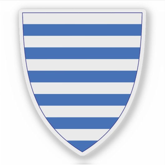 Wappen des isländischen Commonwealth Aufkleber (Vorderseite)