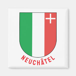 Wappen des Kantons Neuchâtel Magnet