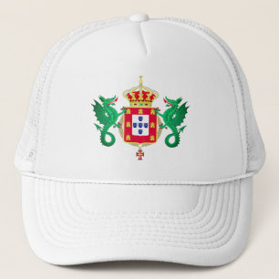 Wappen des Königreichs Portugal 1640-1910 Truckerkappe