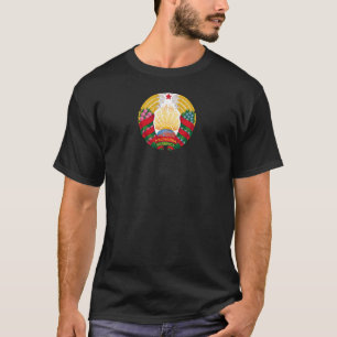Wappen des Landes Belarus Symbol Emblem T-Shirt