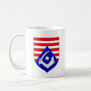 Wappen des Landkreises Karlovac, Kroatien Kaffeetasse