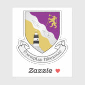 Wappen des Landkreises Wexford Aufkleber (Blatt)
