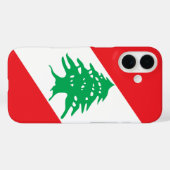 Wappen des Libanon Case-Mate iPhone Hülle (Rückseite (Horizontal))