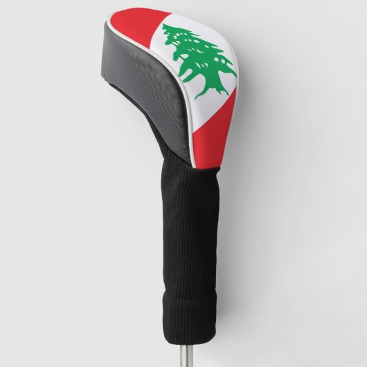 Wappen des Libanon Golf Headcover (angewinkelt)