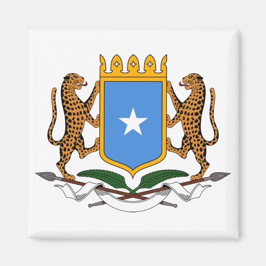 Wappen des Magnet von Somalia (Vorne)
