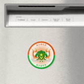 Wappen des nigrischen Erbes Magnet (In Situ (Geschirrspüler))