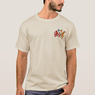 Wappen des nordirischen T - Shirt