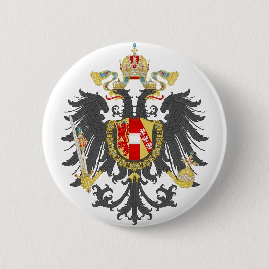 Wappen des österreichischen Reiches Button (Vorderseite)