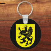 Wappen des Schlüsselanhängers Kaschubien Schlüsselanhänger (Vorderseite)