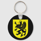 Wappen des Schlüsselanhängers Kaschubien Schlüsselanhänger (Rückseite)