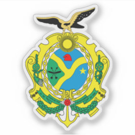 Wappen des Staat Amazonas, Brasilien Aufkleber
