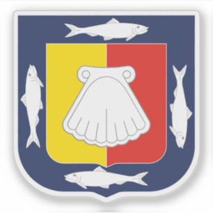 Wappen des Staat Baja California Sur, Mexiko Aufkleber