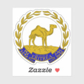 Wappen des Staat Eritrea Aufkleber (Blatt)