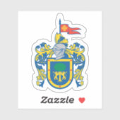 Wappen des Staat Jalisco, Mexiko Aufkleber (Blatt)