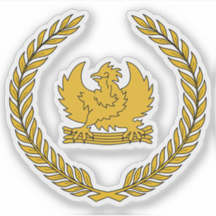 Wappen des Staat Ost-Indonesien Aufkleber