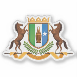 Wappen des Staat von Puntland, Somalia Aufkleber