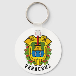 Wappen des Staat von Veracruz (Mexiko) Schlüsselanhänger