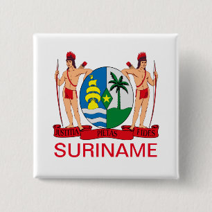 Wappen des Suriname-Buttons Button