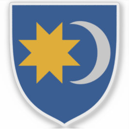 Wappen des Szekely Land, Szeklerland (Rumänien) Aufkleber