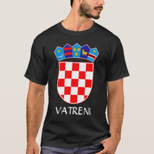 Wappen des T - Shirt Vatreni in Kroatien
