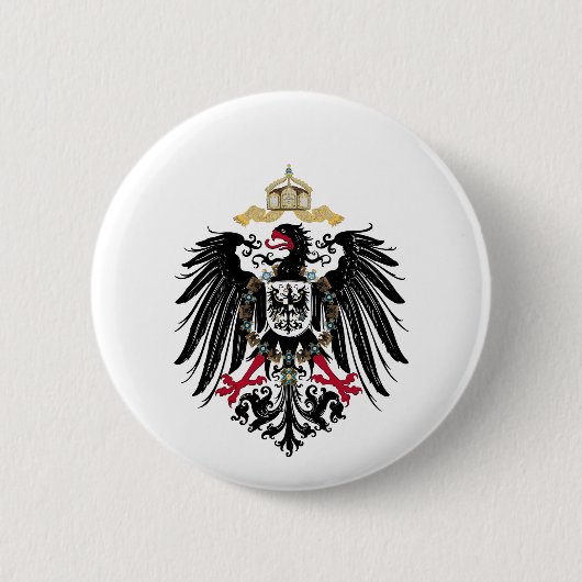 Wappen Deutsches Reich 1889 Reichsadler Button (Vorderseite)
