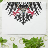 Wappen Deutsches Reich 1889 Reichsadler Handtuch (Gefaltet)