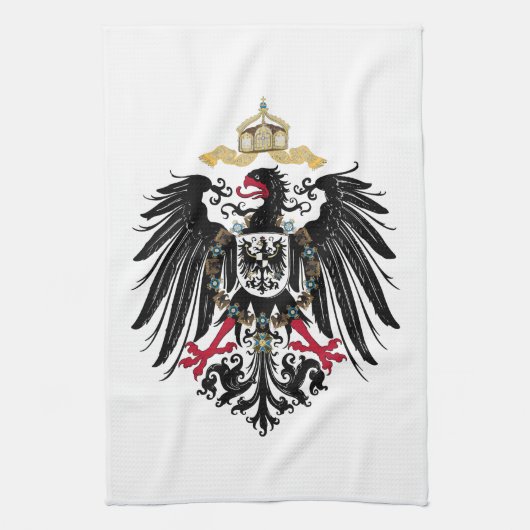 Wappen Deutsches Reich 1889 Reichsadler Handtuch (Vertikal)