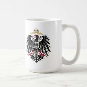Wappen Deutsches Reich 1889 Reichsadler Kaffeetasse