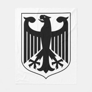 Wappen Deutschlands Fleecedecke