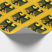 Wappen Deutschlands Geschenkpapier (Ecke)