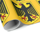 Wappen Deutschlands Geschenkpapier (Rolleneckpunkt)