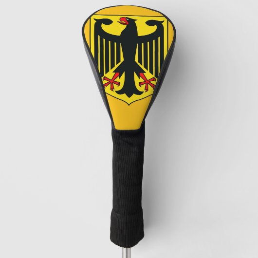 Wappen Deutschlands Golf Headcover (Vorderseite)