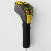 Wappen Deutschlands Golf Headcover (angewinkelt)