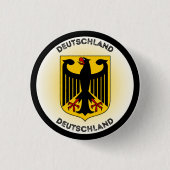 Wappen Deutschlands in Kreisform Button (Vorderseite)