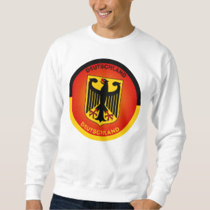 Wappen Deutschlands in Kreisform Sweatshirt