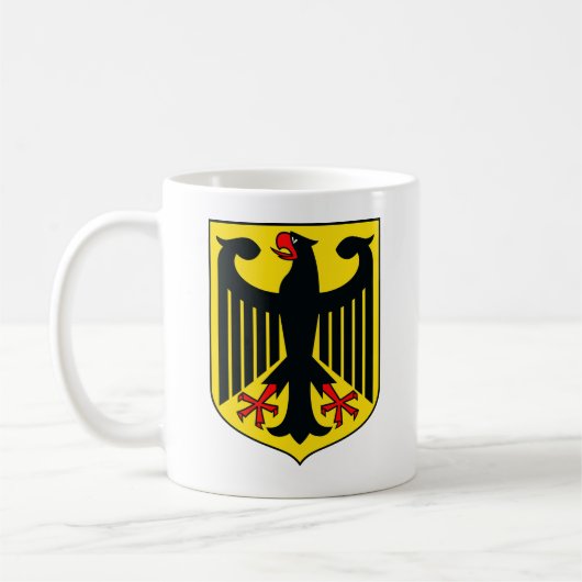 Wappen Deutschlands Kaffeetasse (Links)